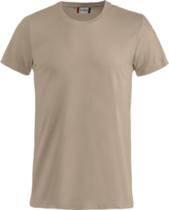 Clique - Basic Cotton T-Shirt - Caffe Latte
