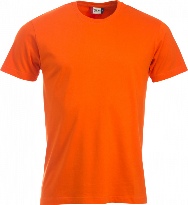 Clique - Klassisk Bomulds T-Shirt - Blood Orange