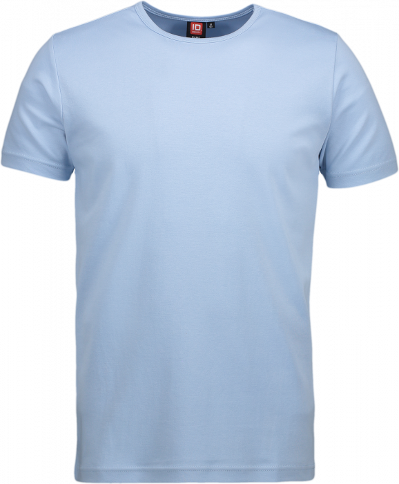 ID - Men's Interlock T-Shirt - Jasnoniebieski