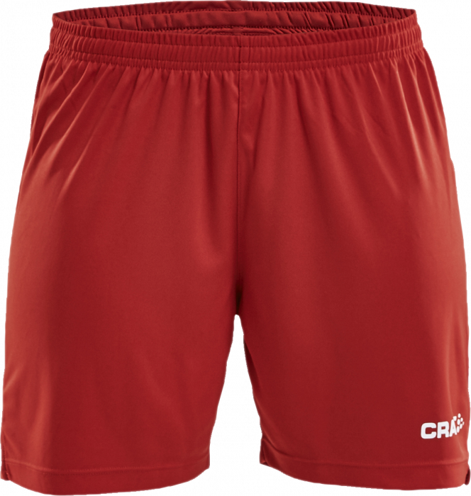 Craft - Squad Solid Go Shorts Women - Czerwony