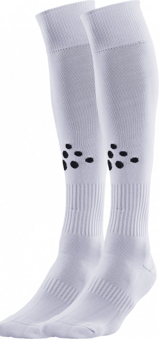 Craft - Squad Solid Football Sock - Bianco