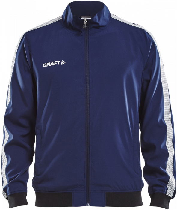 Craft - Pro Control Woven Jacket - Marineblauw & wit