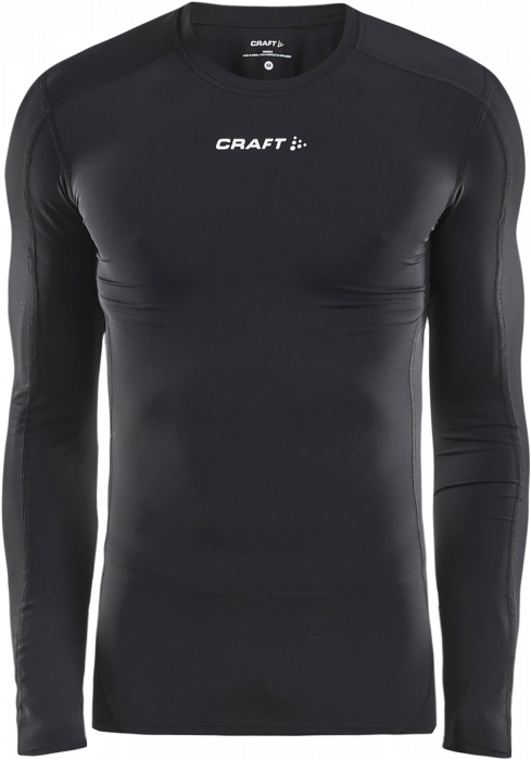 Craft - Pro Control Compression Long Sleeve - Black & white