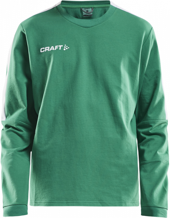 Craft - Progress Gk Sweatshirt Youth - Vert & blanc