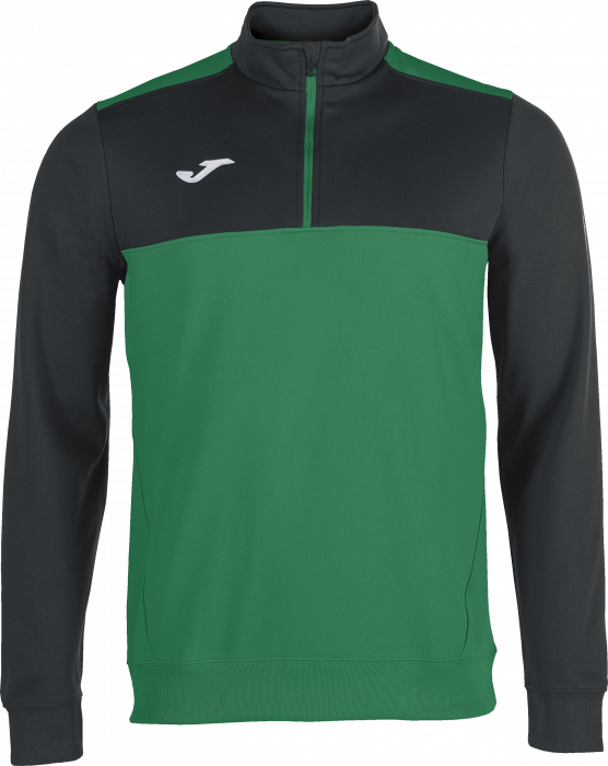 Joma - Winner Sweatshirt Top - czarny & zielony