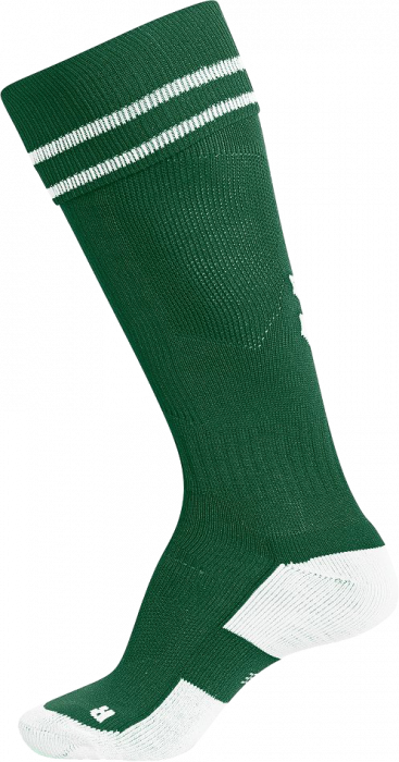 Hummel - Element Football Sock - Verde & branco
