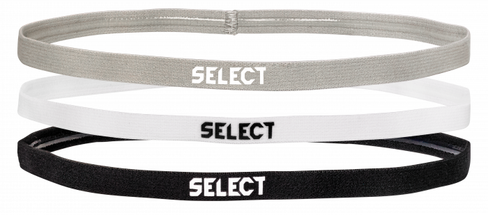 Select - Hairband - White & black