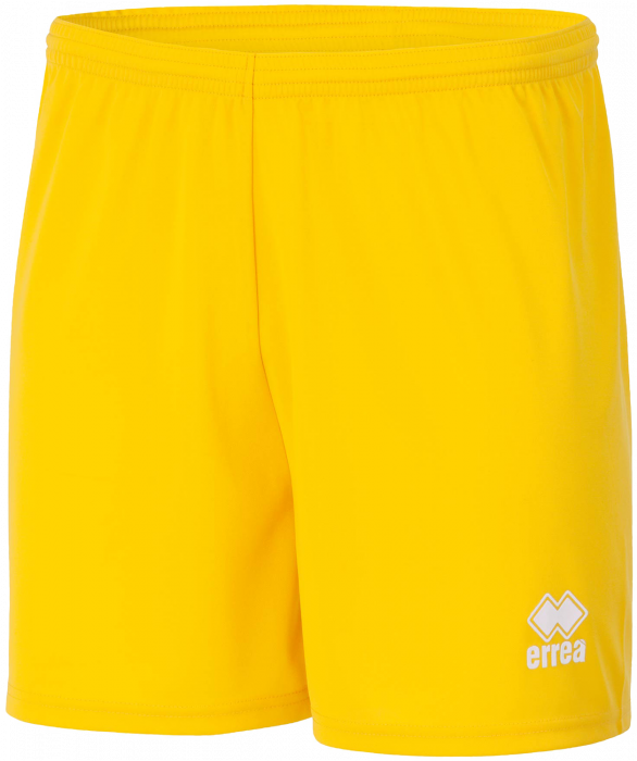 Errea - New Skin Shorts - Amarelo & branco