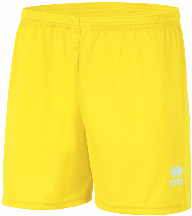 Errea - New Skin Shorts - Żółty & biały