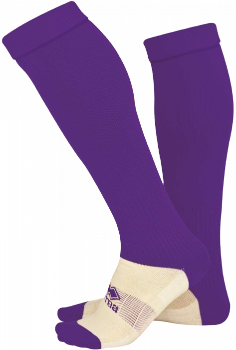 Errea - Football Socks - Púrpura & blanco