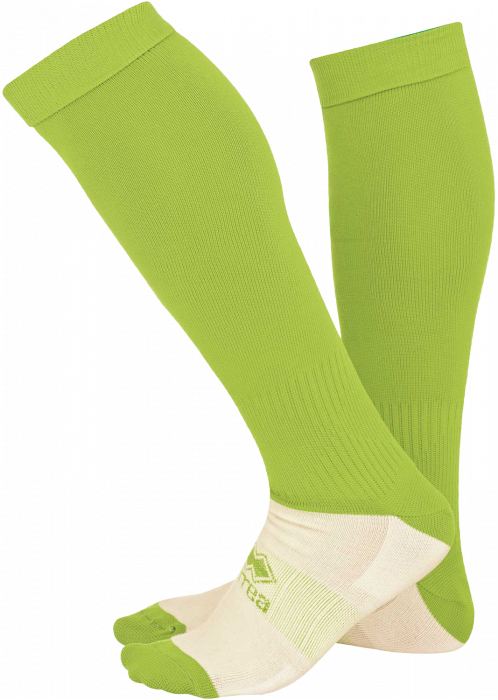 Errea - Football Socks - Lime Green & branco