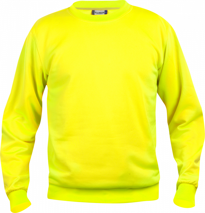 Clique - Cotton Sweatshirt - Visibility Yellow