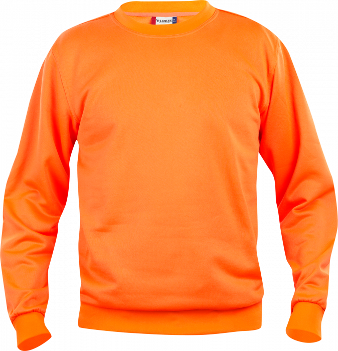 Clique - Cotton Sweatshirt - Visibility Orange