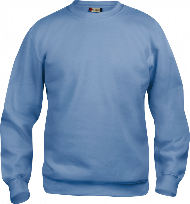 Clique - Cotton Sweatshirt - Ljusblå