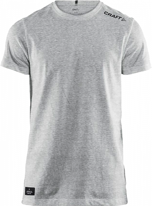 Craft - Community Cotton T-Shirt Junior - Melange grijs