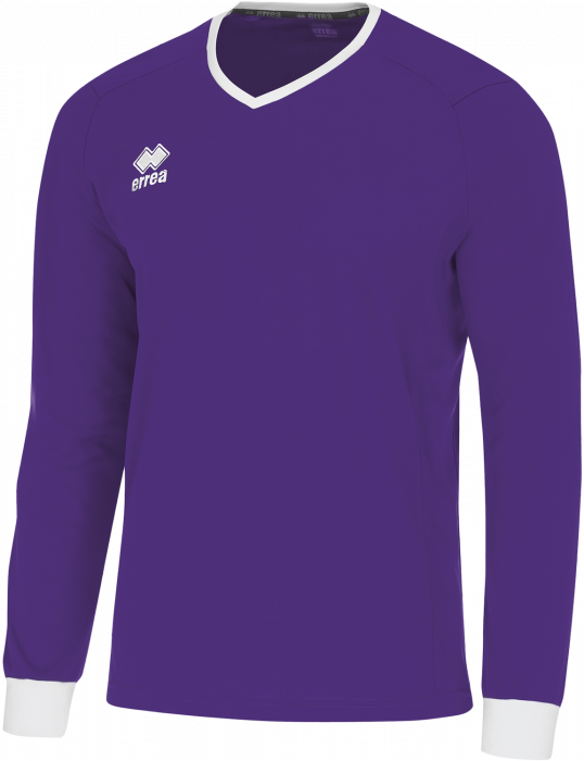 Errea - Lennox Jersey Ls - Purple & white