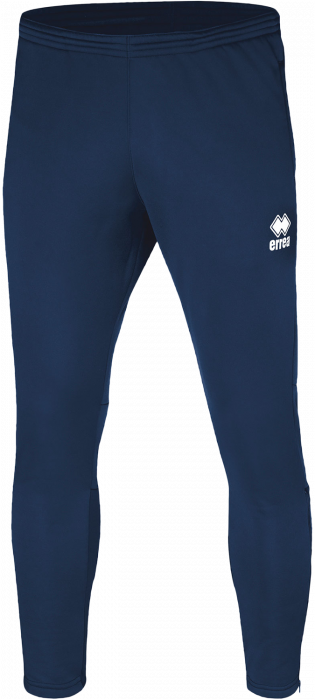 Errea - Key Training Pants - Navy Blue & weiß