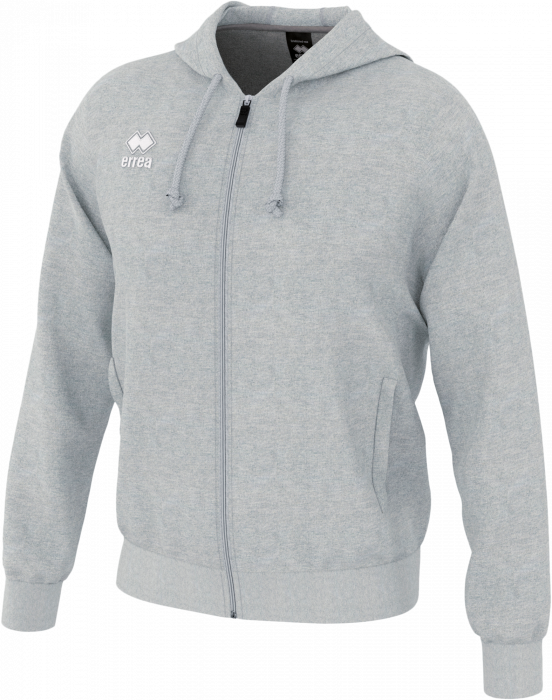 Errea - Wire 3.0 Sweatshirt - Grau & weiß