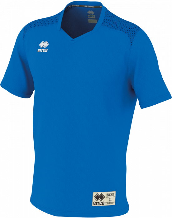 Errea - Heat Shooting Shirt 3.0 - Blau & weiß