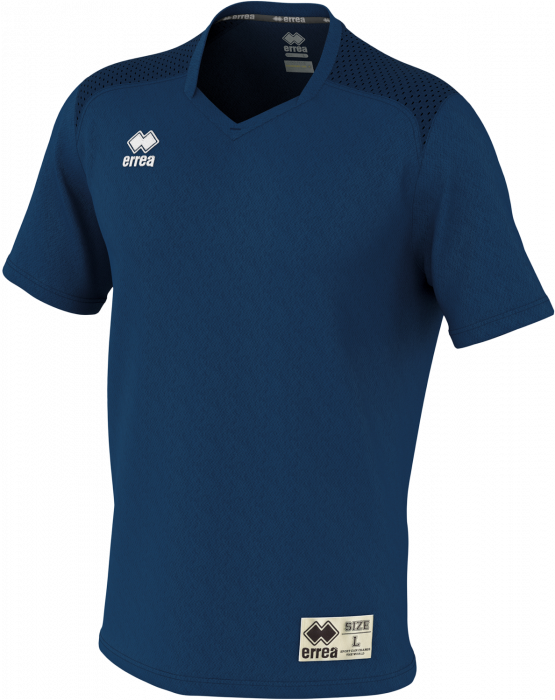 Errea - Heat Shooting Shirt 3.0 - Navy Blue & weiß