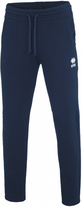 Errea - Bryn Sweatpants - Navy Blue & branco