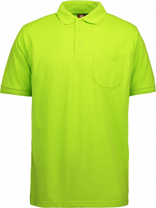 ID - Pro Wear Poloshirt Med Lomme - Lime