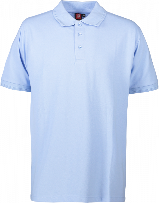 ID - Pro Wear Polo Shirt No Pocket - Lichtblauw