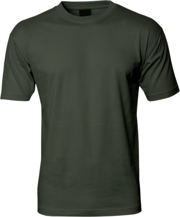 ID - Bomulds Game T-Shirt - Flaskegrøn