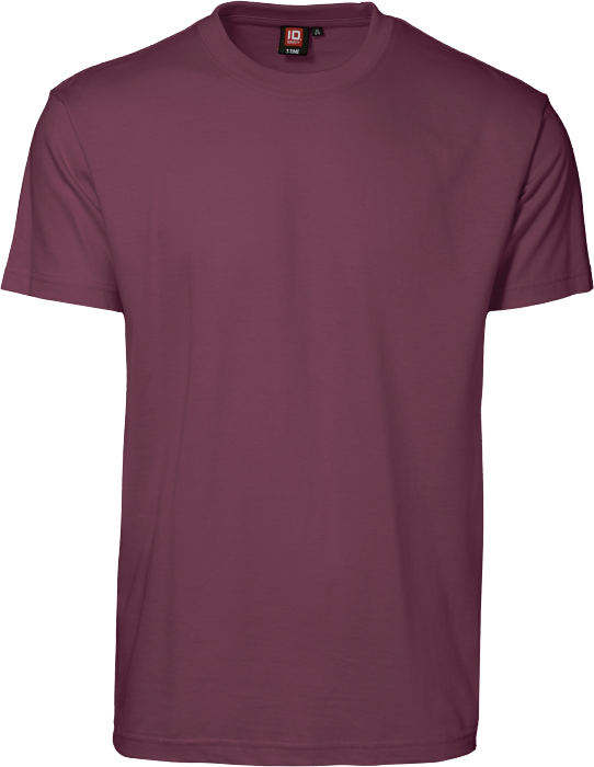 ID - Cotton T-Time T-Shirt Adults - Bordeaux