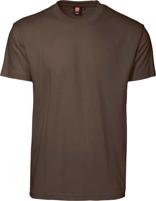 ID - Cotton T-Time T-Shirt Adults - Mocca