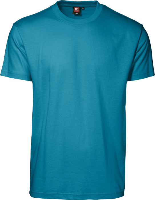 ID - Cotton T-Time T-Shirt Adults - Turquoise