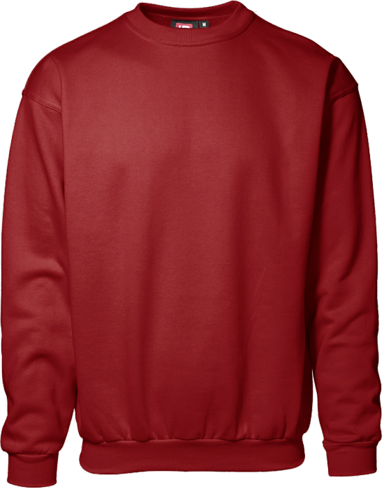 ID - Klassisk Sweatshirt - Rød