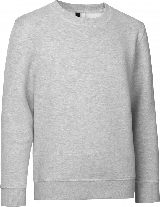 ID - Core O-Neck Sweatshirt - Grey Melange