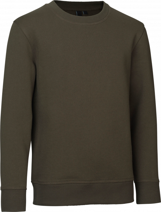 ID - Core O-Neck Sweatshirt - Oliven