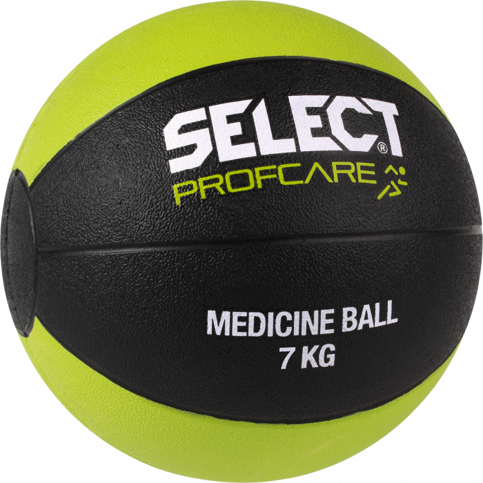 Select - Medicin Ball 7 Kg - Zwart & fluo green